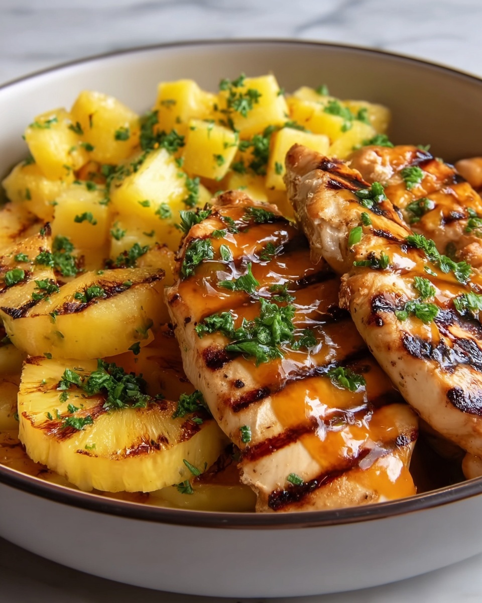 Pineapple BBQ Baked Chicken Breast Recipe - Recipe Image