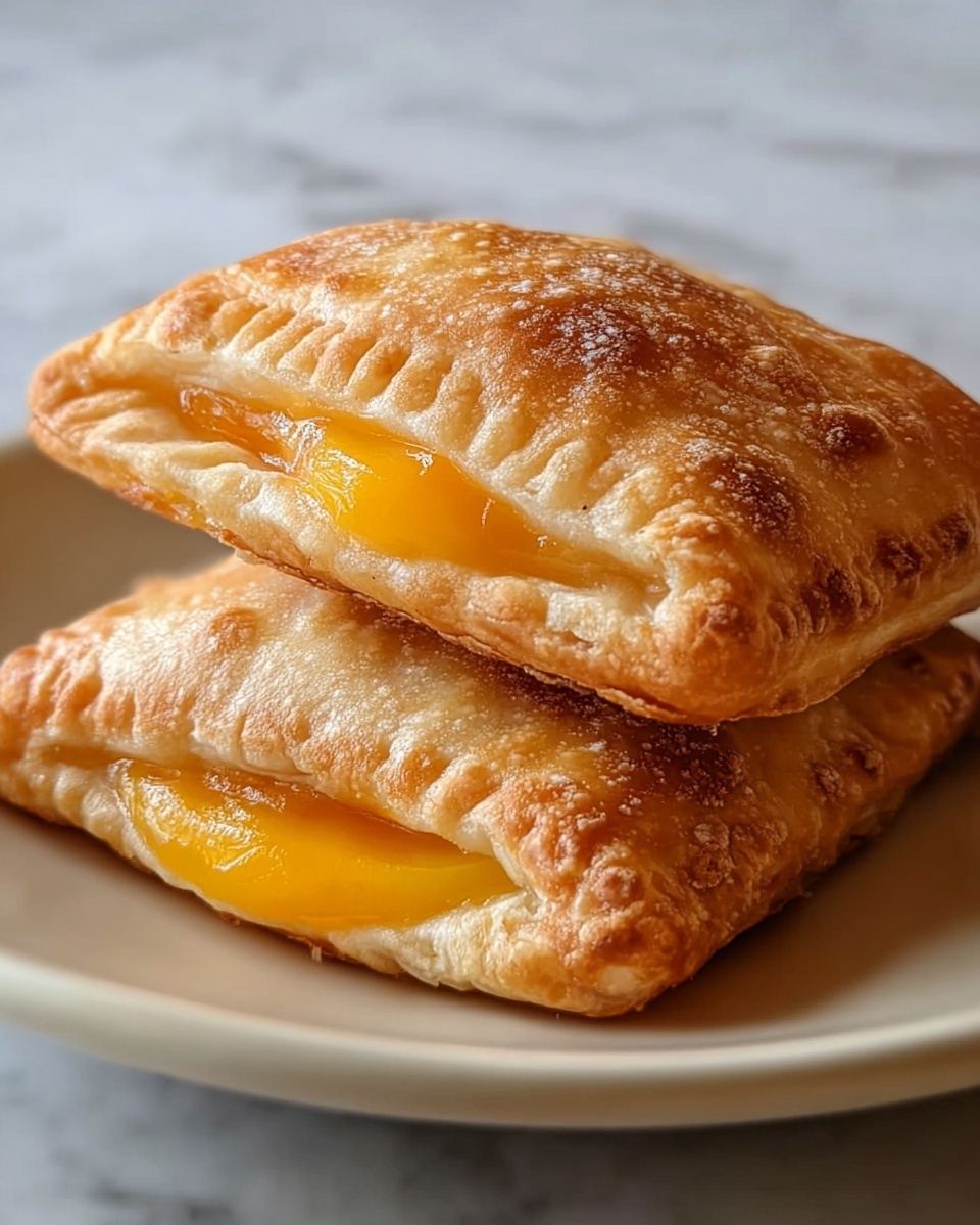Fried Peach or Apple Pies Recipe - Recipe Image