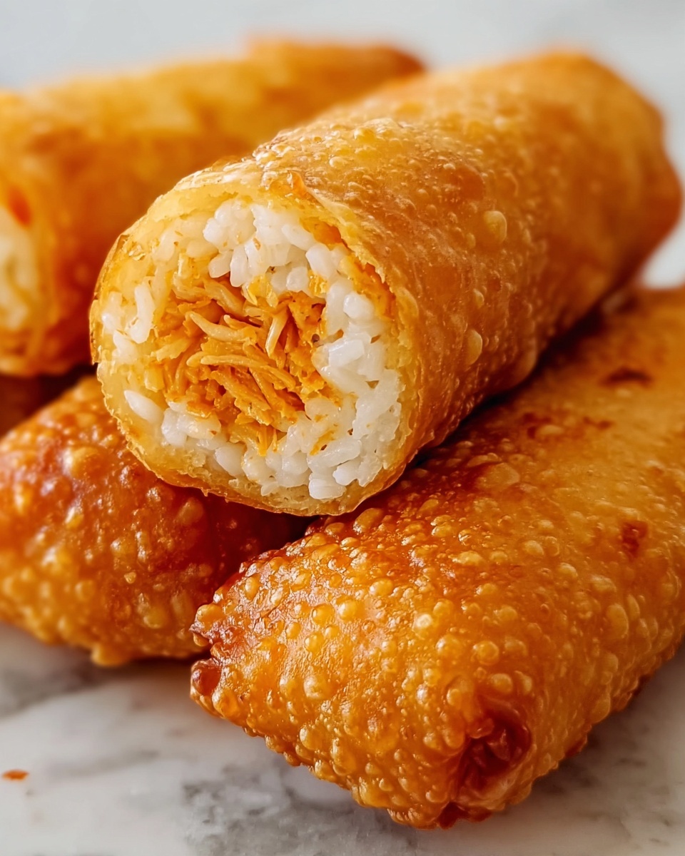 Air Fryer Buffalo Chicken Egg Rolls Recipe - Recipe Image