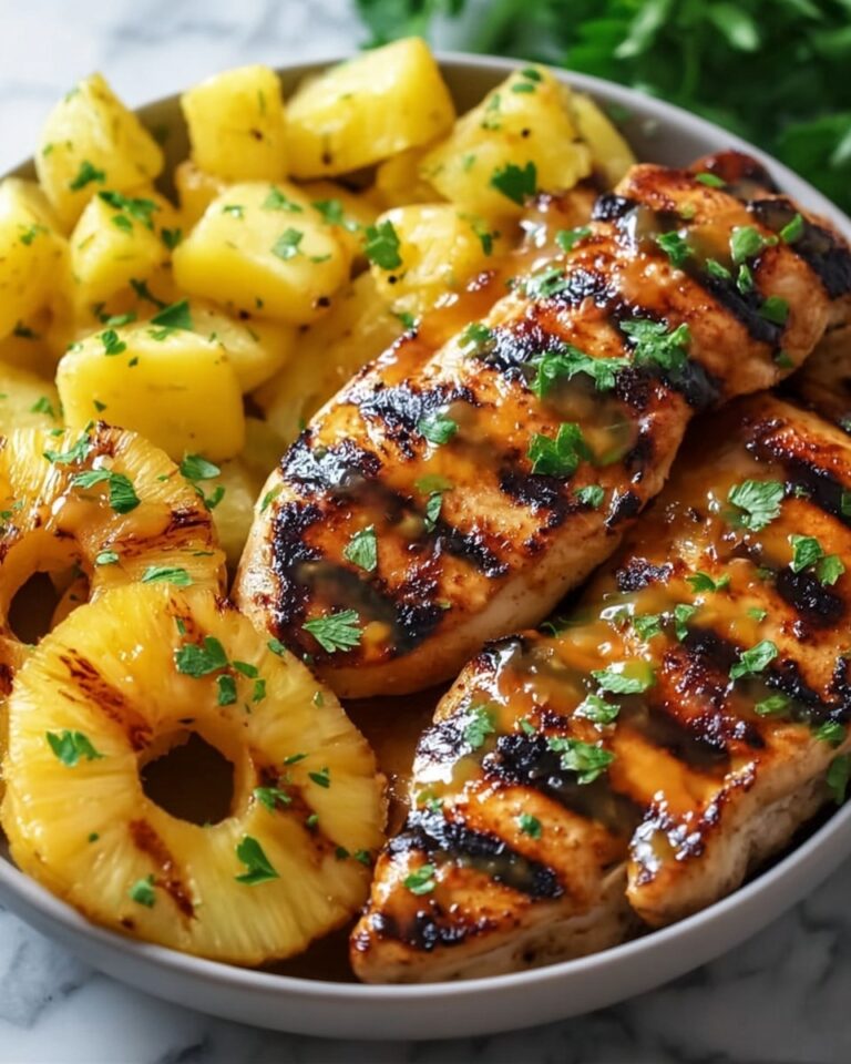 Pineapple BBQ Baked Chicken Breast Recipe