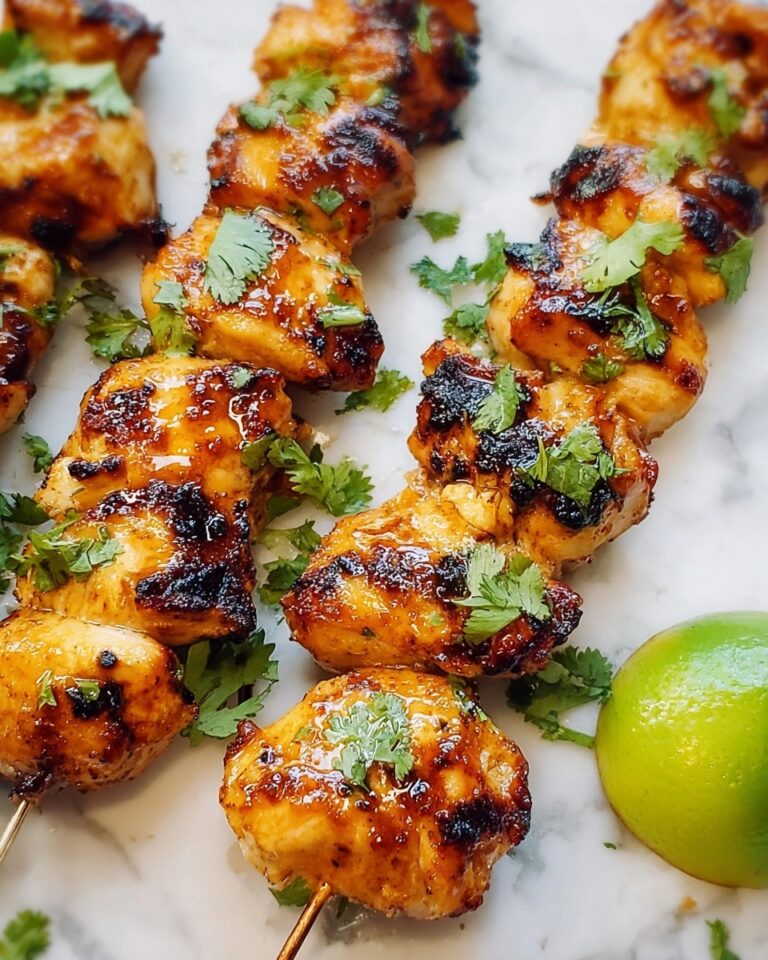 Sizzling Honey Lime Chicken Skewers Recipe