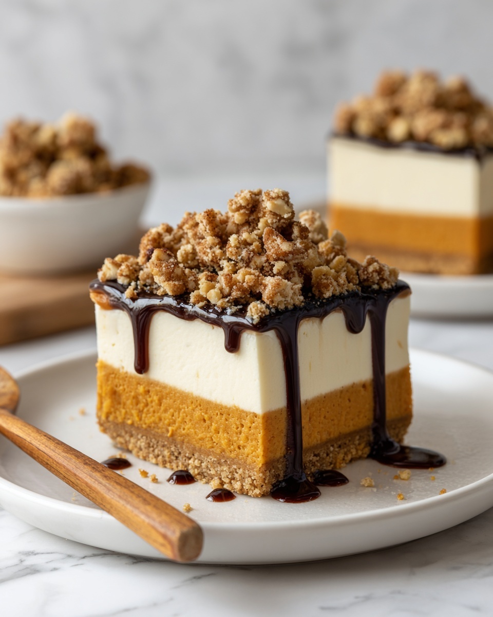 Pumpkin Caramel Poke Cake Recipe - Recipe Image