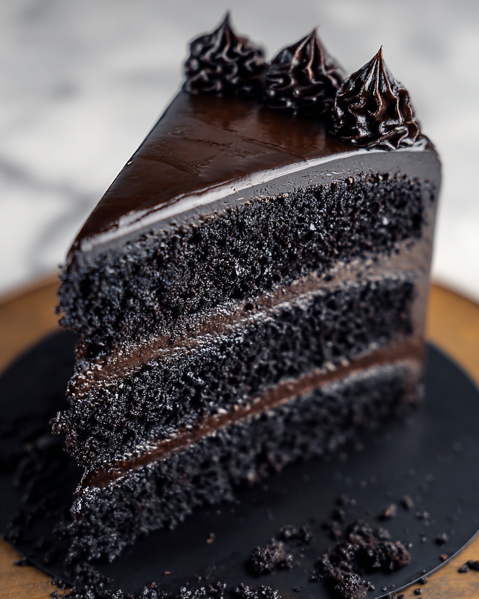 Black Velvet Cake Recipe - Recipe Image