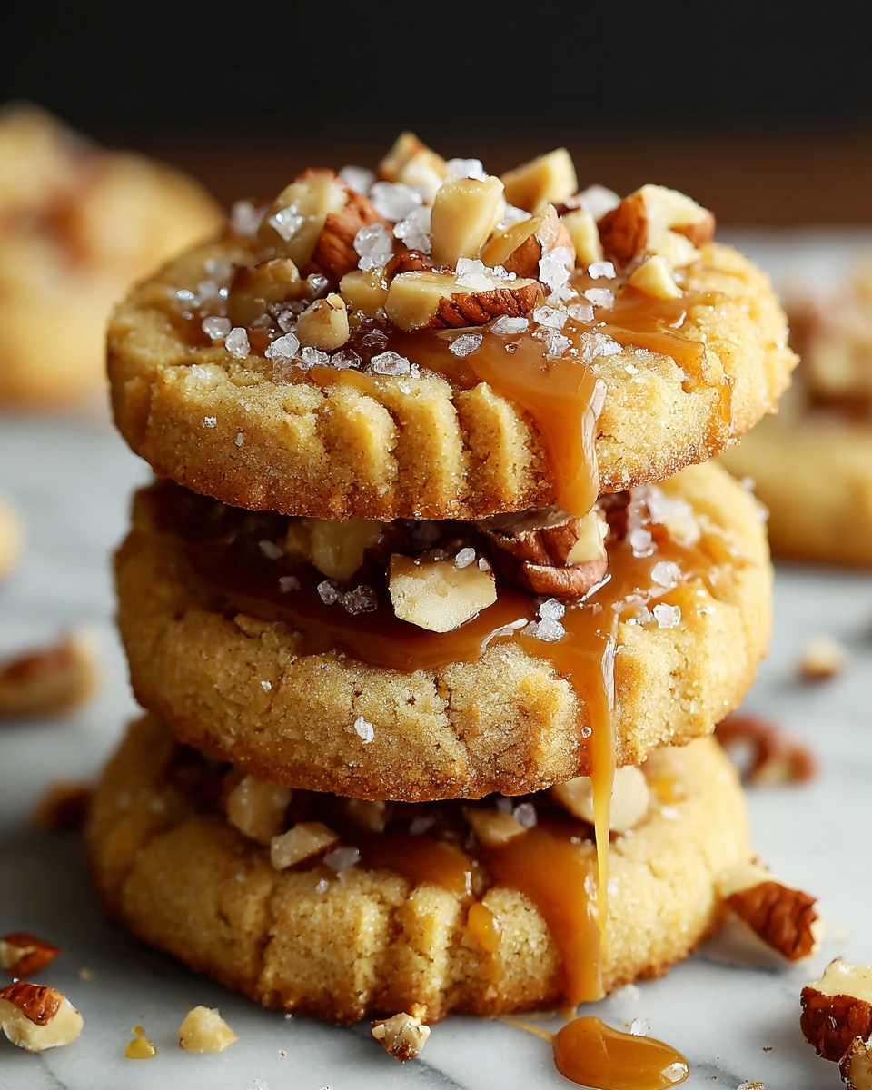 Salted Caramel Crunch Cookies Recipe - Recipe Image