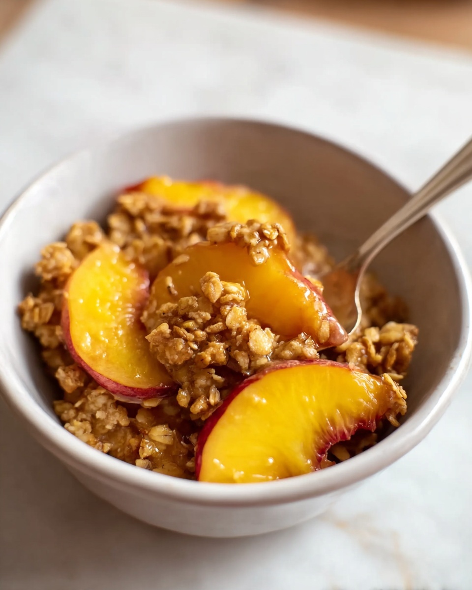 Peach Crisp Recipe - Recipe Image