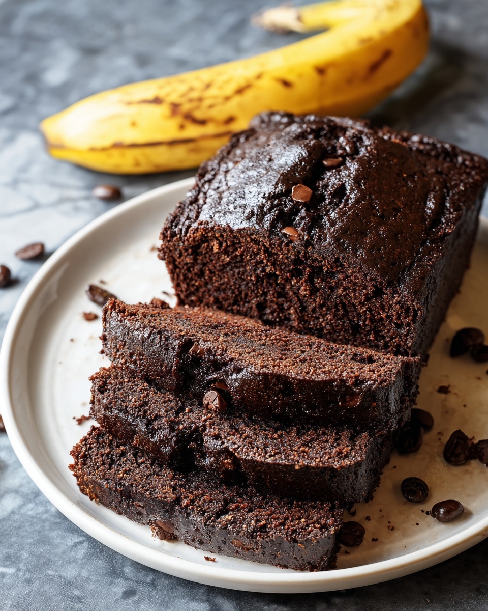 Chocolate Espresso Banana Bread Recipe - Recipe Image