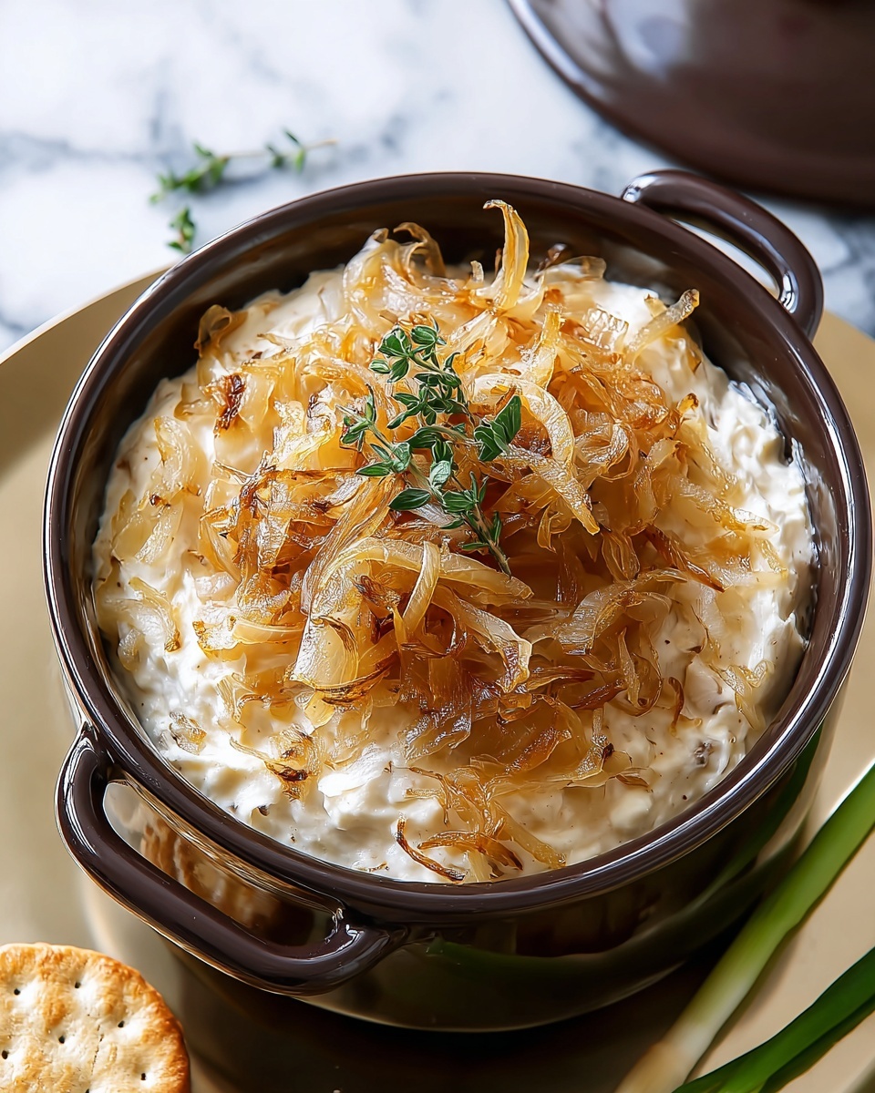 Creamy French Onion Dip Recipe - Recipe Image