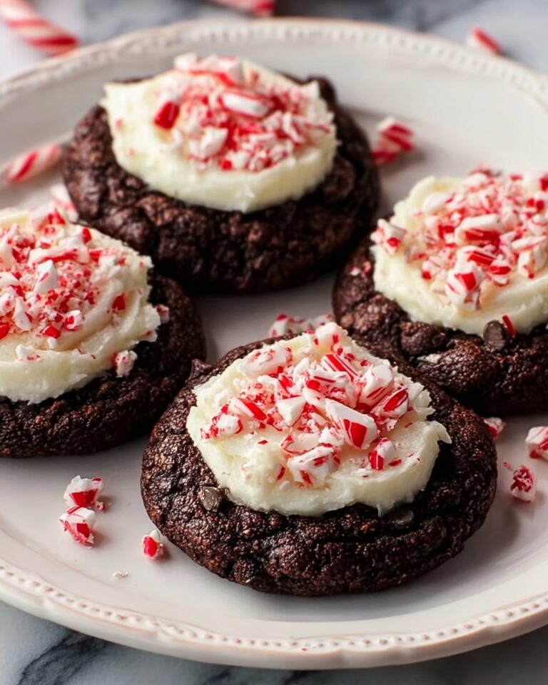 Hot Cocoa Peppermint Cookies Recipe